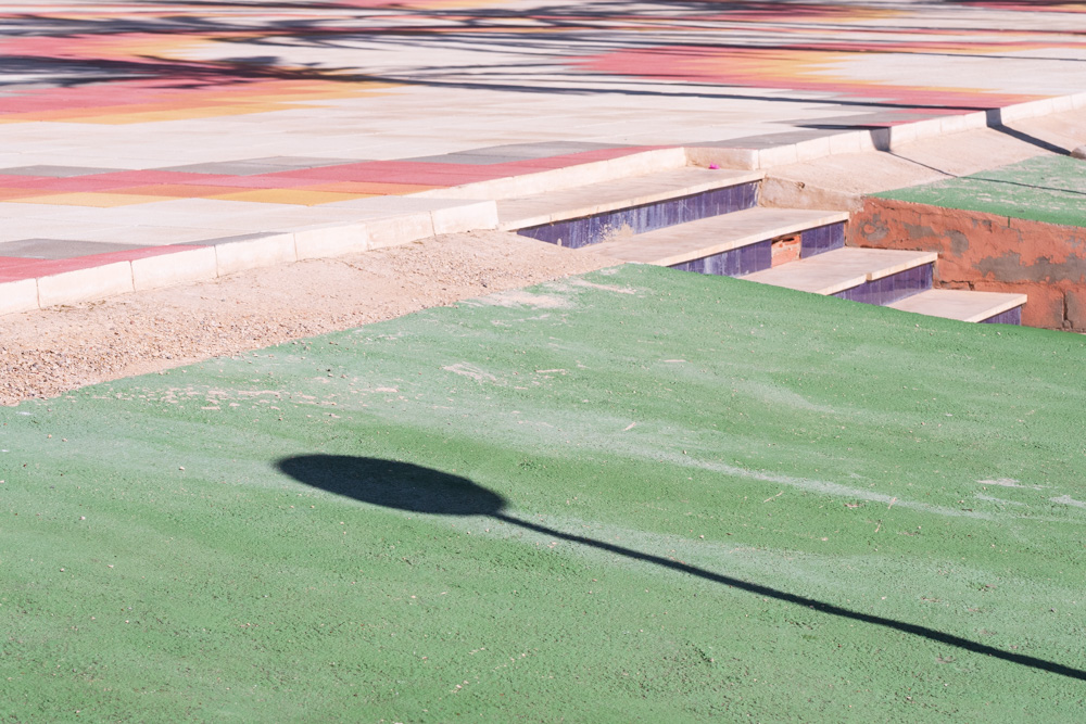 Basketball court, Alicante, Costa Blanca. 2022.