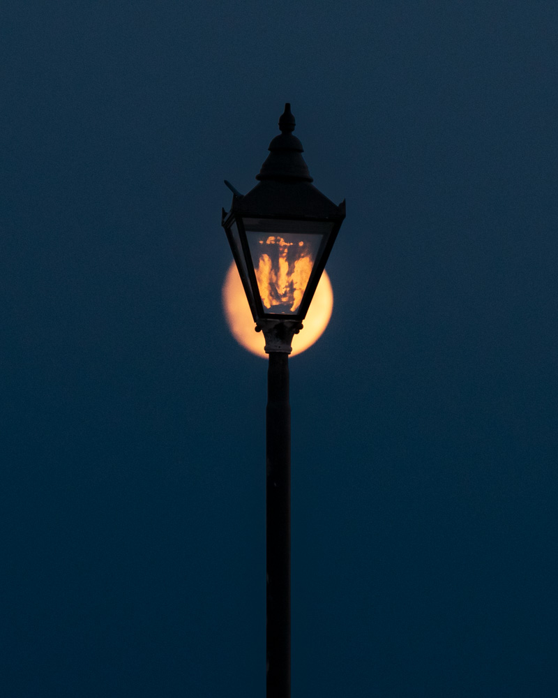 Moonlantern, Falmouth, Cornwall. 2021.