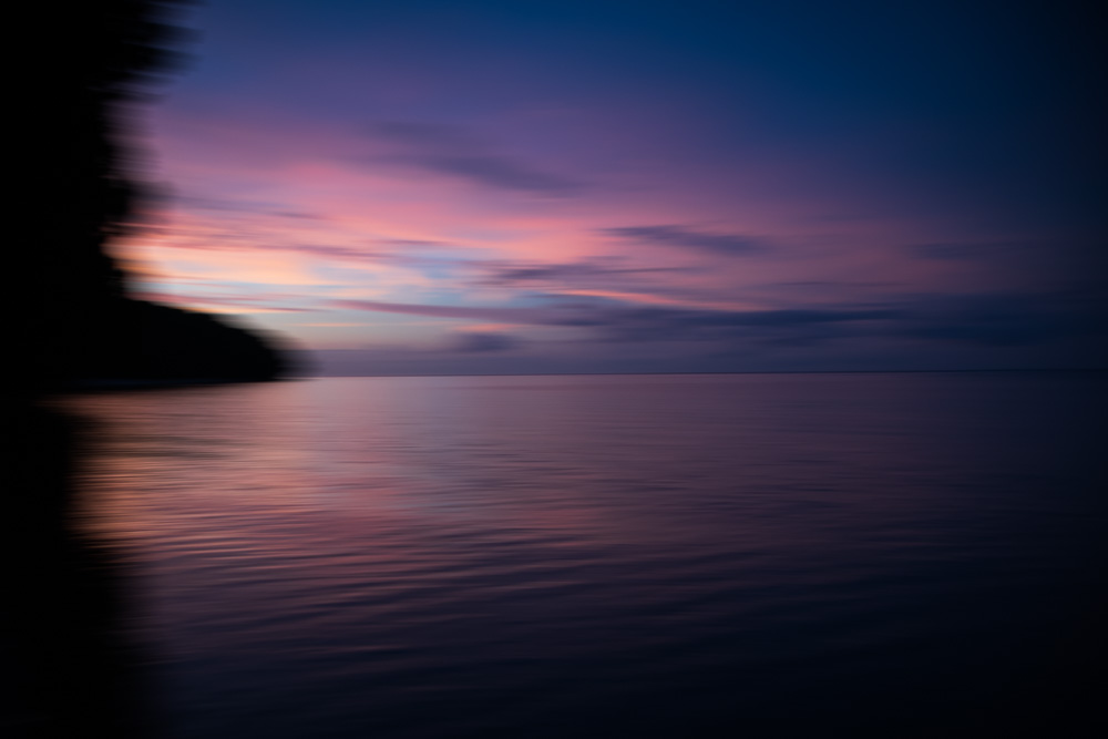 Lake Michigan, facing north. 2020.